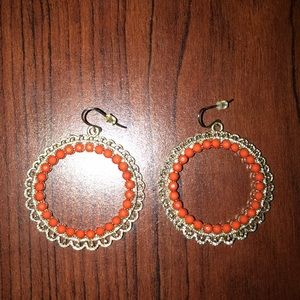 Round Dangle Earrings